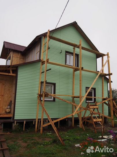 Обшивка домов сайдингом