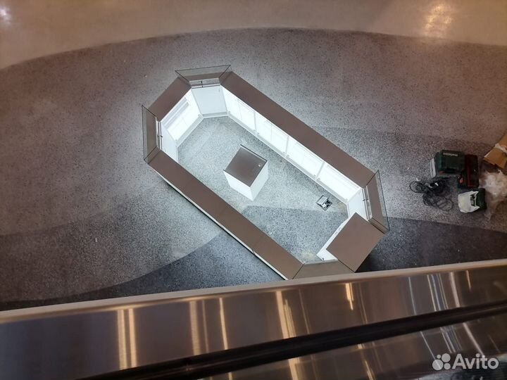 Витрина, стеллажи, прилавки, полки