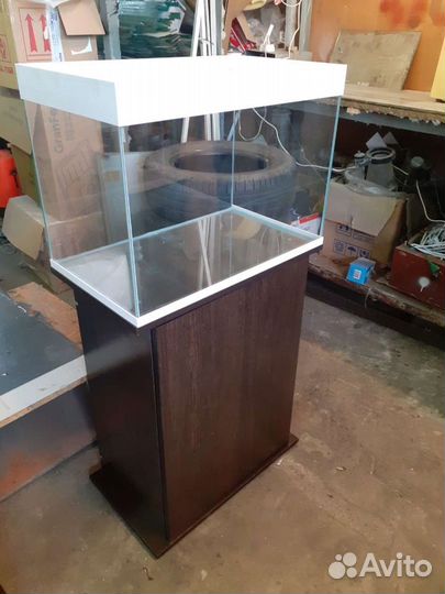 Аквариумы новые с подставкой 75 литров