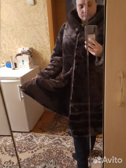 Шуба мутон