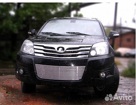 Накладка на решетку бампера Great Wall Hover 3