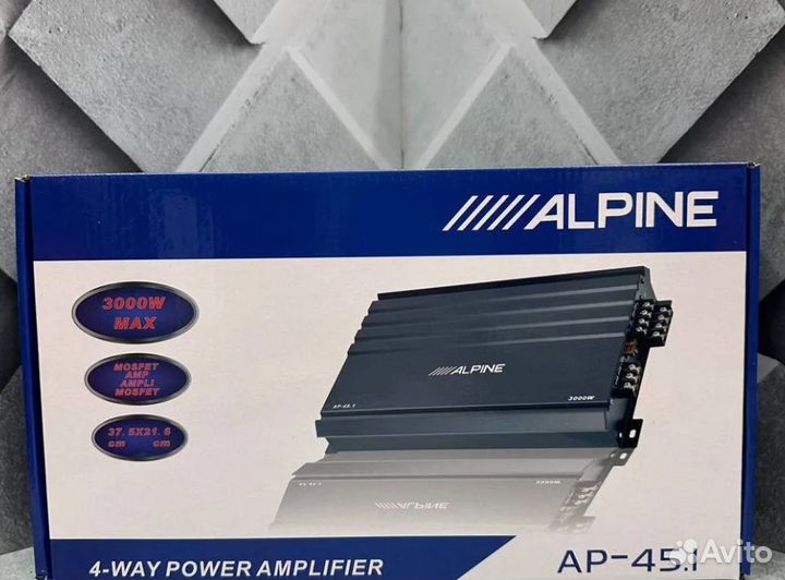 Усилитель Alpine Ap-45.1 3000w