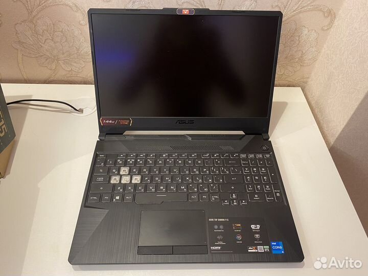 Ноутбук игровой asus TUF Gaming F15 с RTX 3050