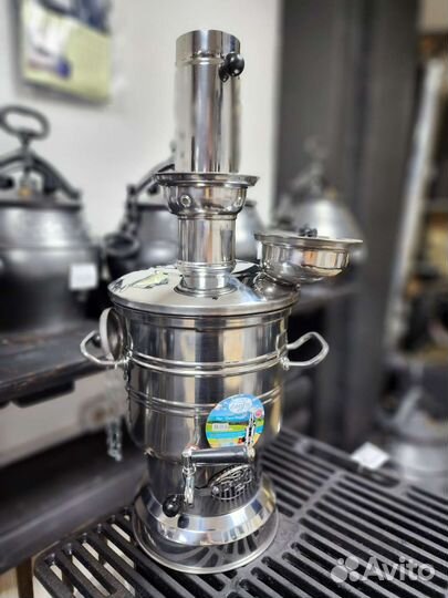 Самовар 3.5л 1 чаша