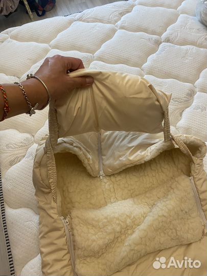 Конверт зимний в коляску и комбинезон