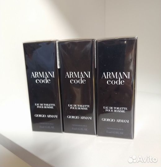 Armani Code 15 мл мужская туалетная вода Оригинал