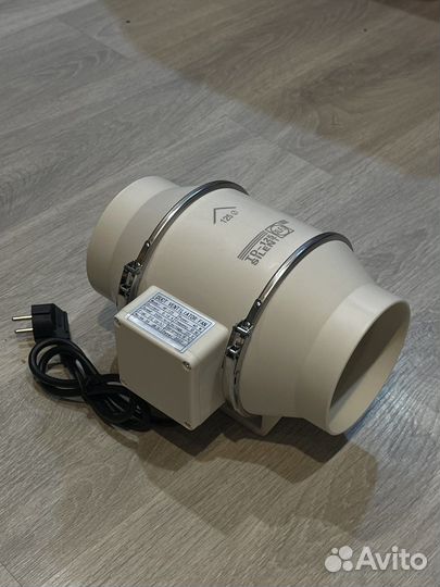 Канальный вентилятор silent 125 мм, 320 м, 2600 об