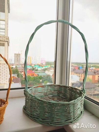 Корзина плетеная 2 шт