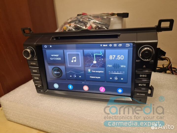 Штатная магнитола для Toyota RAV4 (с 2013г.в. по 2