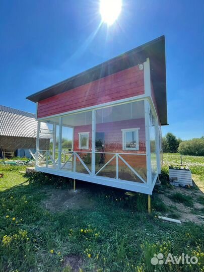 Мягкие окна для беседки