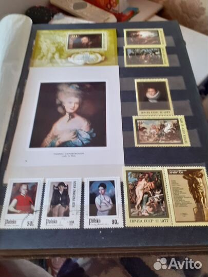 Марки 5 альбомов