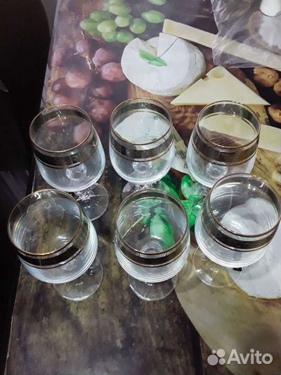 Продаются бокалы, стаканы