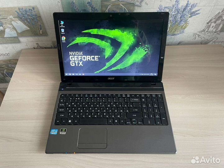 Быстрый Acer Core i5/ GeForce 540m/ Ssd