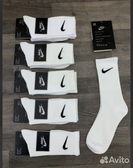 Носки nike высокие