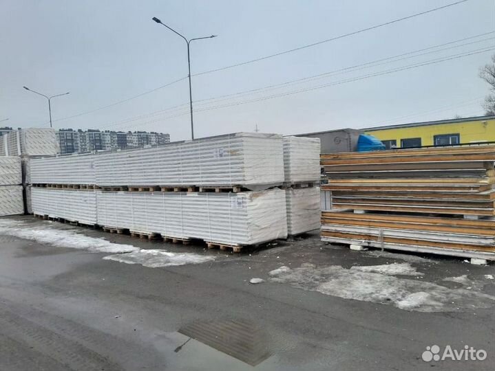 Сэндвич панели 30000 м2 в наличии