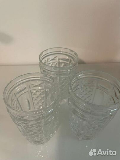 Стаканы хрустальные советские