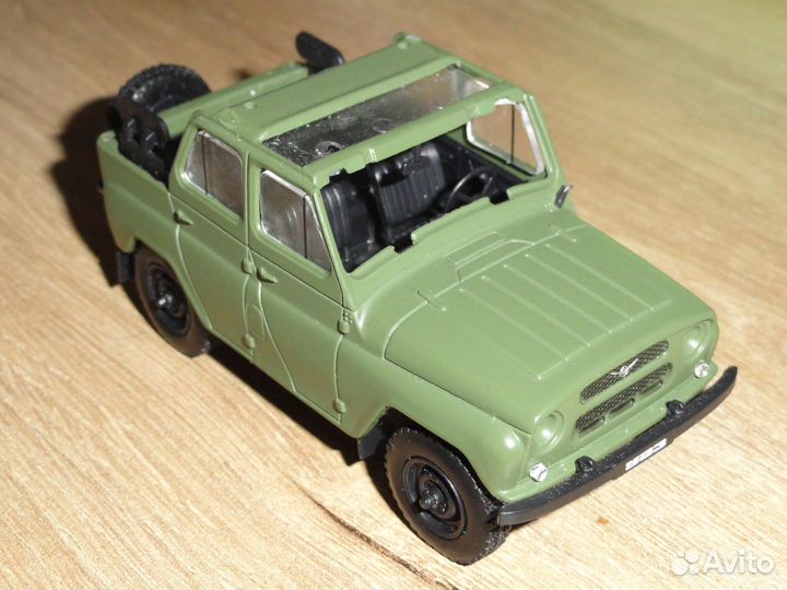 УАЗ 469Б в масштaбе 1:43. дeагoстини dеаgоstini