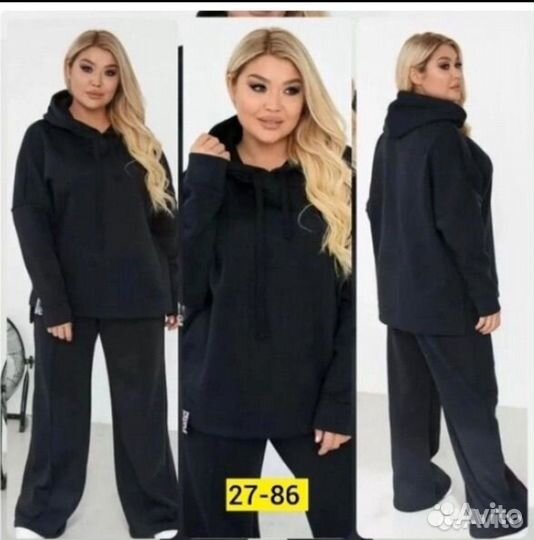Костюм двойка женский большой размер