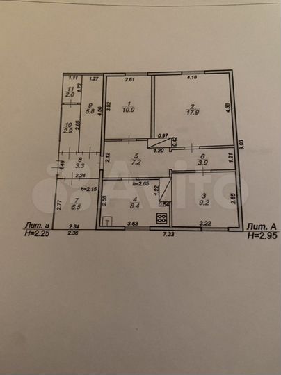 Дом 56,6 м² на участке 15 сот.