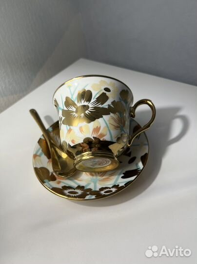 Чайная пара известной Sakura Gold