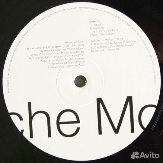 Виниловая пластинка Depeche Mode 101 - live