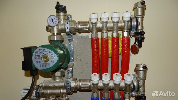 Коллектор для теплого пола