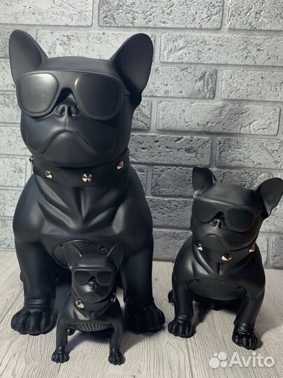 Портативная колонка bluetooth Бульдог