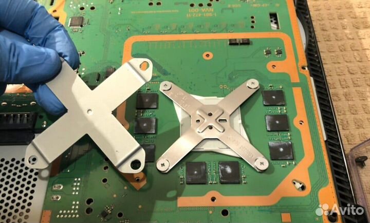 Прижимная пластина xbox 360 / ps4