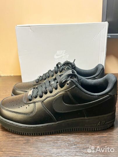 Кроссовки Nike Air force 1 low черные