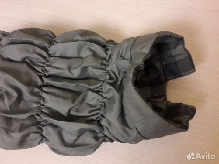 Кофточка для маленькой собачки Йорчика. Пледик