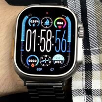 Apple watch ultra 2 с металлическим ремешком