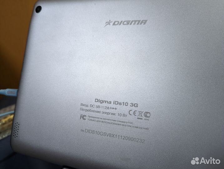 Планшет Digma IDs10 3G