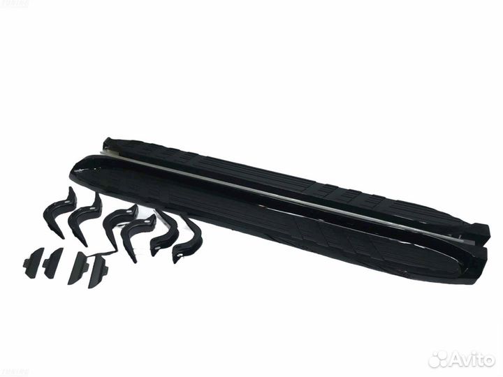 Подножки пороги Toyota Land Cruiser Prado 120 H995