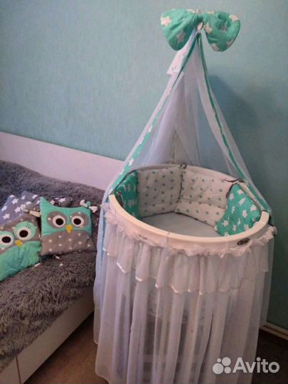 Круглая кровать-трансформер 8в1 Dreams премиум