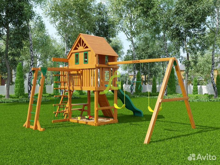 Игровой комплекс Шато с рукоходом (Домик)