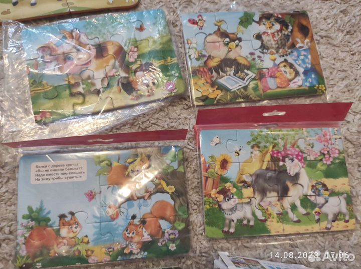 Набор пазлов для самых маленьких