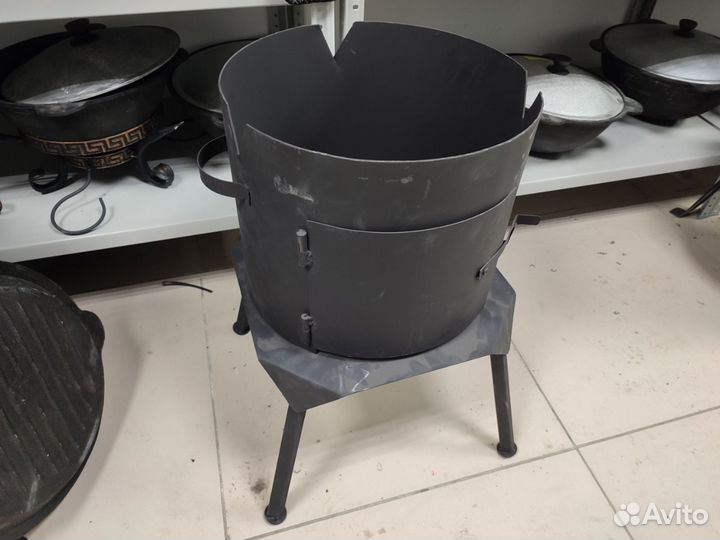 Казан и печь