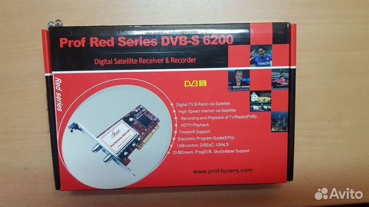 Спутниковая карта DVB-S Prof Red 6200 PCI