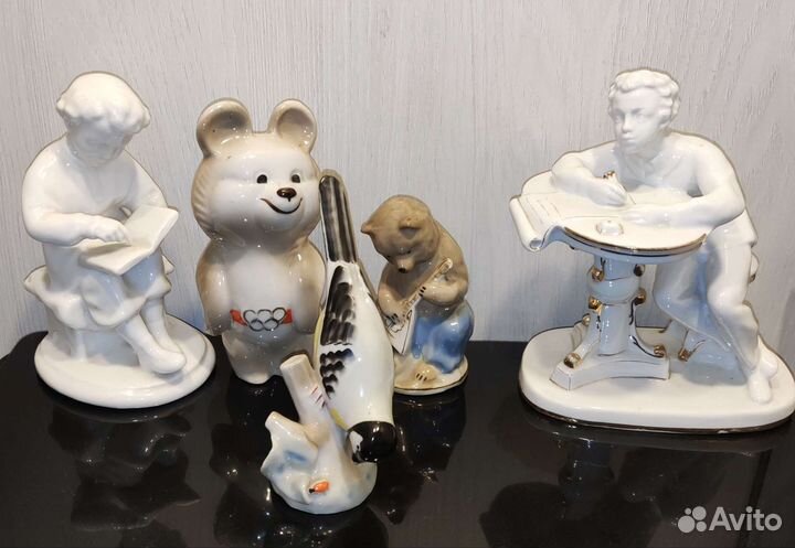 Фарфоровые статуэтки СССР