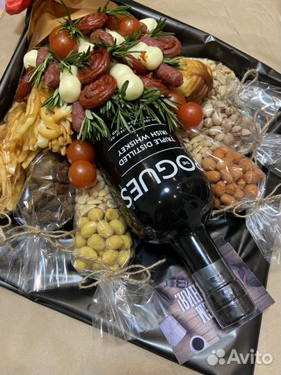 Мужские мясные букеты / Вкусные подарки