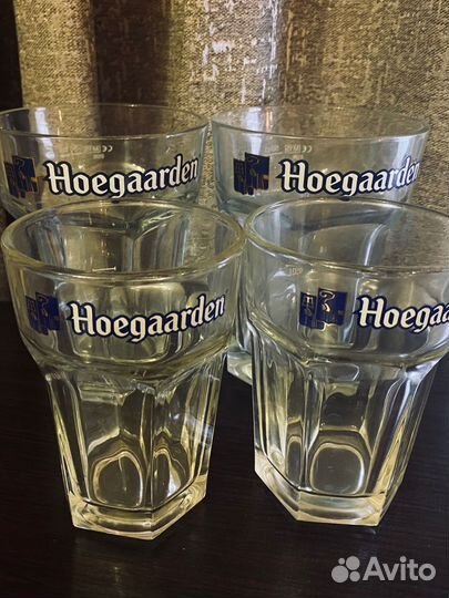 Пивные бокалы Hoegaarden