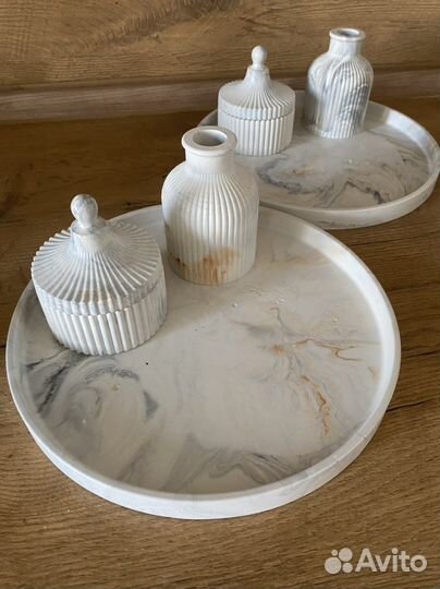Гипсовая ваза. Гипсовая шкатулка