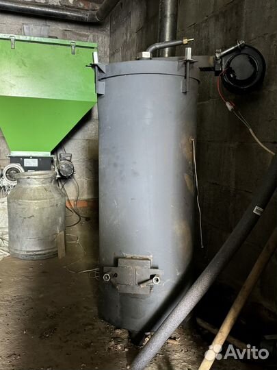 Котёл на отработанном масле с водяным контуром