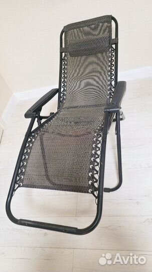 Кресло шезлонг складное