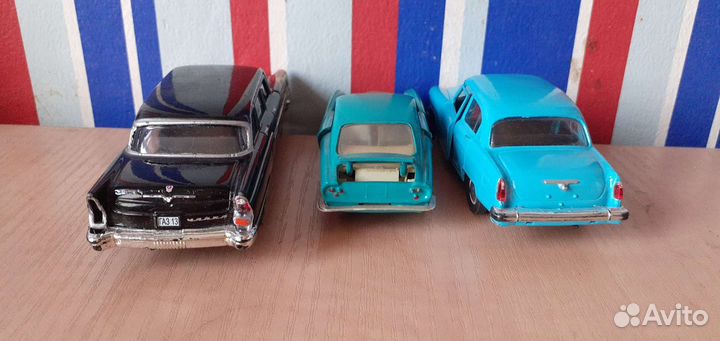 Машинки модели СССР 1 43