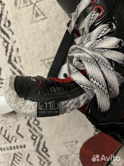 Коньки детские bauer vapor 1x p-р 11,5 EE