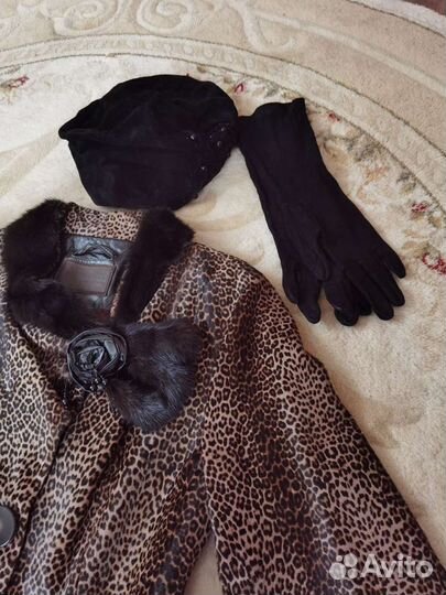 Пальто, натуральная кожа