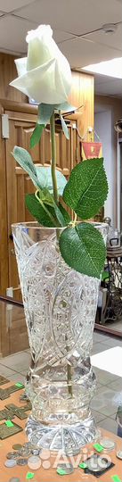 Очень красивая ваза. Хрусталь. СССР