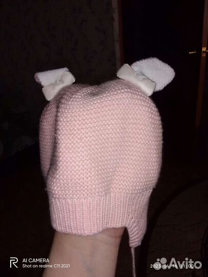 Шапка детская для девочки