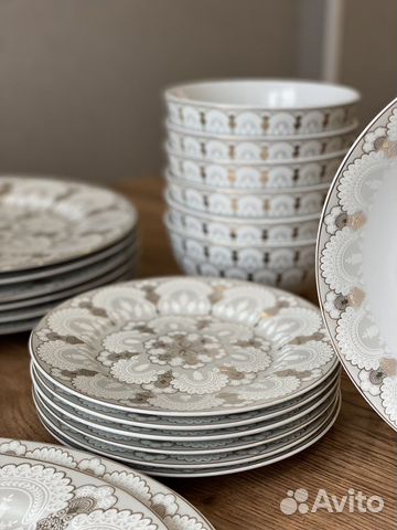 Набор посуды из мягкого фарфора “ameliya”